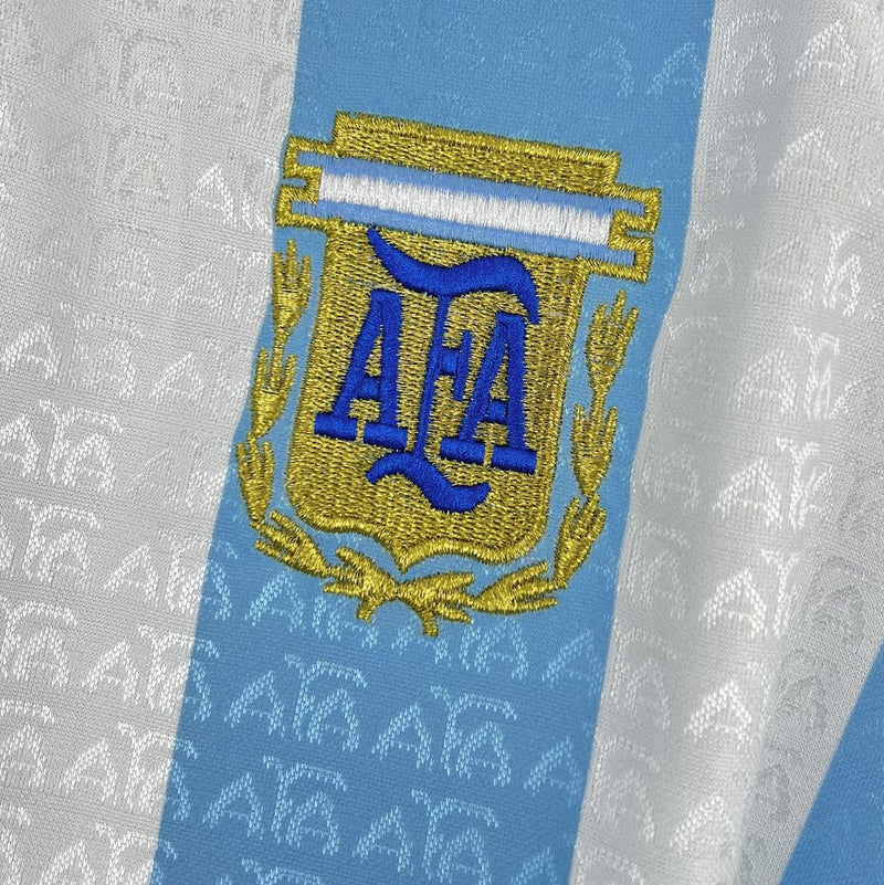 Argentina 1996 Home Retro Jersey