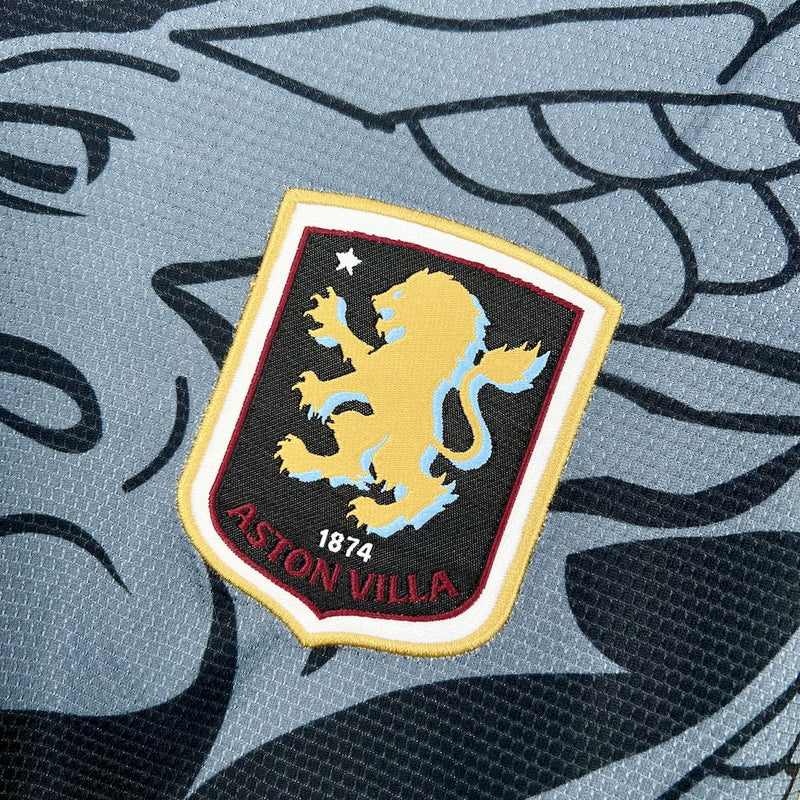 Aston Villa 2025/26 Away Jersey - Fan Version
