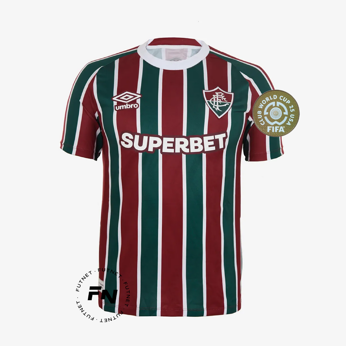 Fluminense 2025/26 I Home Jersey - Patch FIFA CLUB WORLD CUP - Fan Version