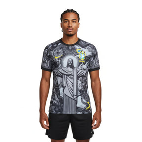 Brazil Cristo Redentor Jersey Black 2024/25