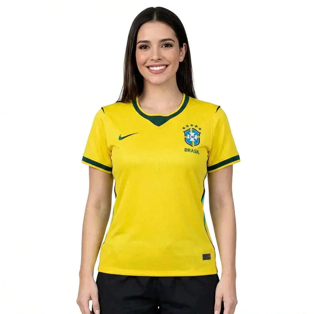 Brazil Home Jersey Women - World Cup 2026