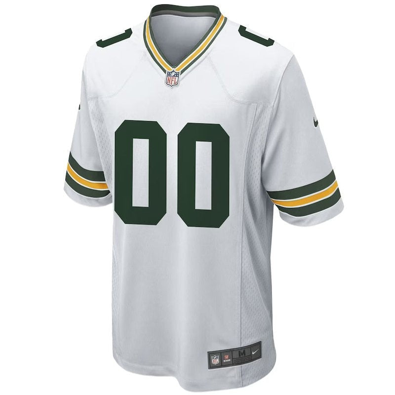 Green Bay Packers - Custom NFL Game Jersey - Green - White