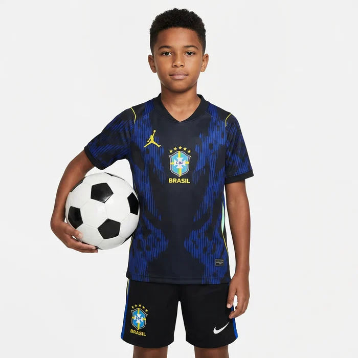 Kids Kit Brazil Away - World Cup 2026