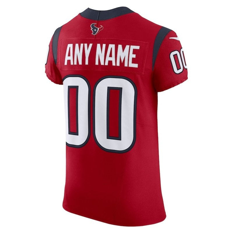 Houston Texans - Alternate Custom NFL Jersey - Red