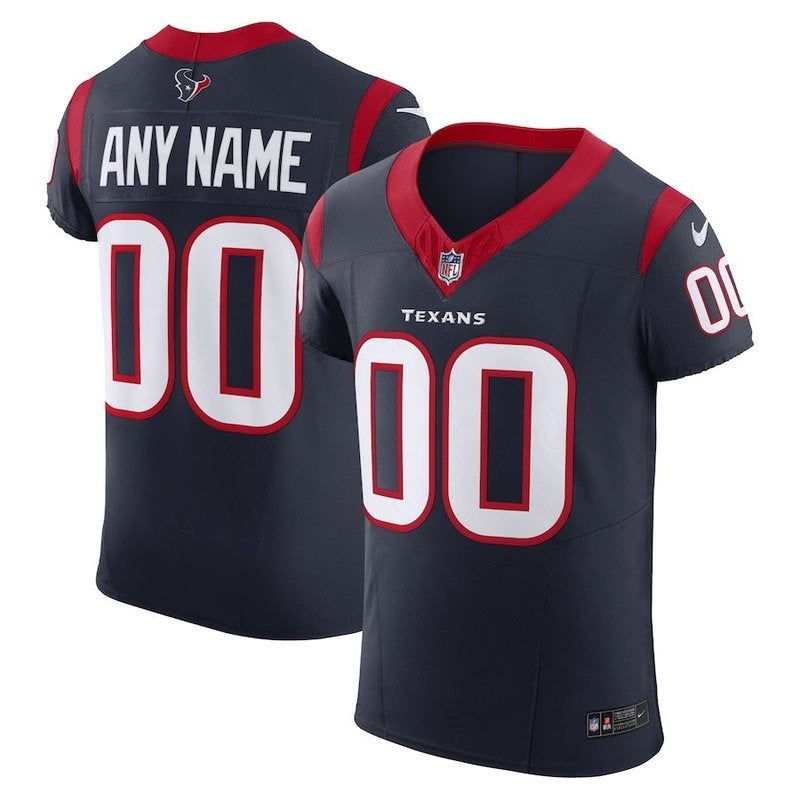 Houston Texans - Custom NFL Jersey - Navy