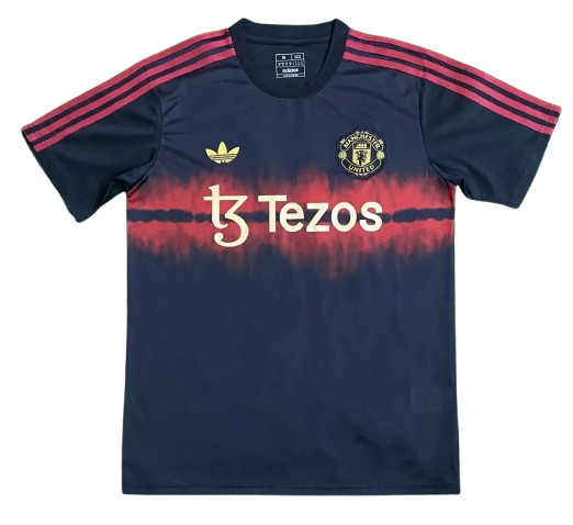 Mens Manchester United Chinese New Year Special Edition Black Jersey 2025