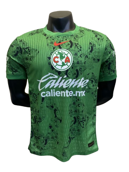 Club America 2024-25 Green Goalkeeper Player Version