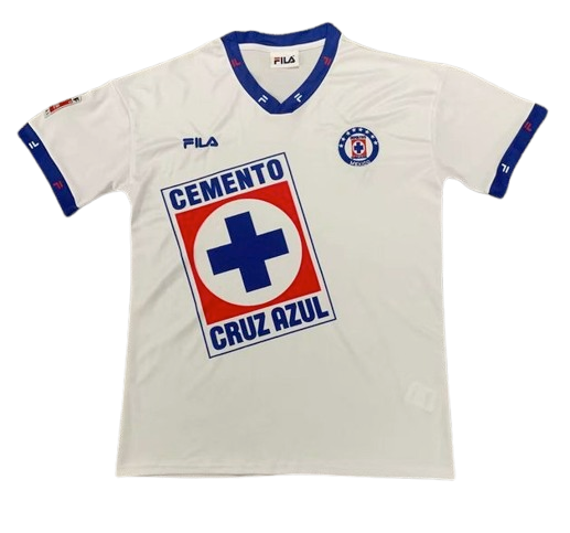 Cruz Azul Away White Retro 1996 Jerseys