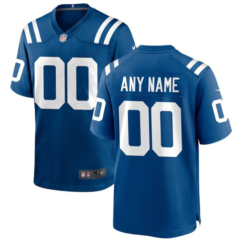 Ind. Colts - Royal Custom NFL Game Jersey