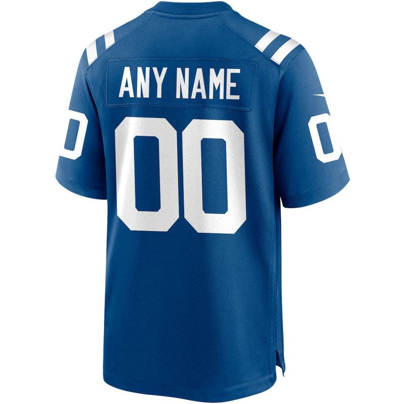 Ind. Colts - Royal Custom NFL Game Jersey