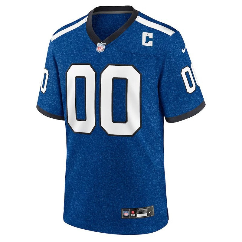 Indiana Nights Ind. Colts - Alternate Custom NFL Game Jersey - Blue