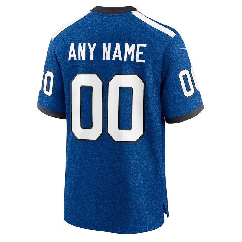 Indiana Nights Ind. Colts - Alternate Custom NFL Game Jersey - Blue