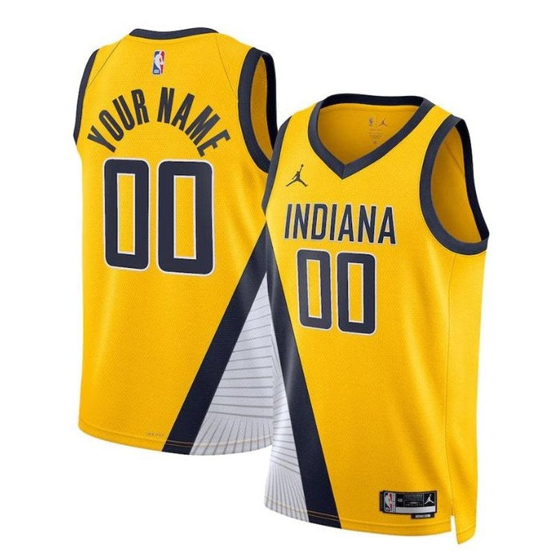 Indiana Pacers Unisex 2023 NBA Jersey - Statement Edition - Yellow