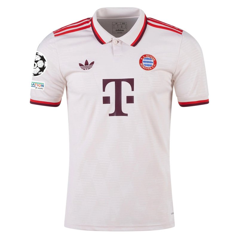 Jamal Musiala Bayern Munich 24/25 III Third UCL Jersey - Fan Version