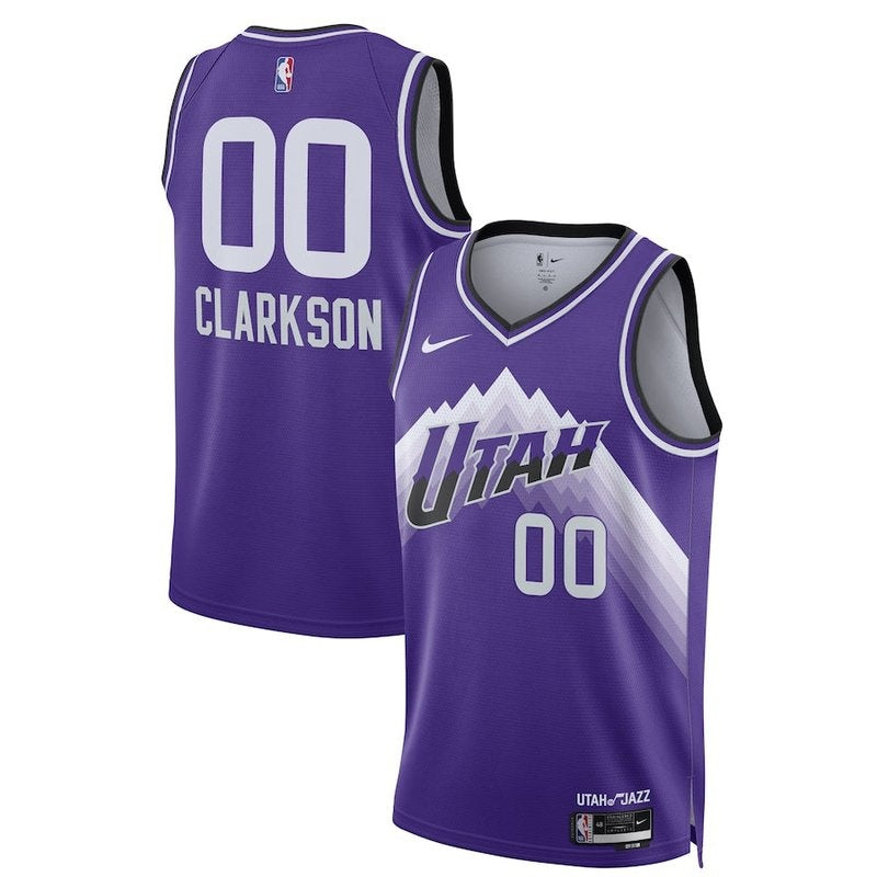 Jordan Clarkson Utah Jazz Unisex 23/24 NBA Jersey - Purple - City Edition