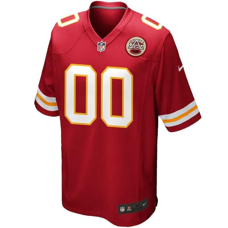 Kansas City Chiefs - Custom NFL Game Jersey - Red