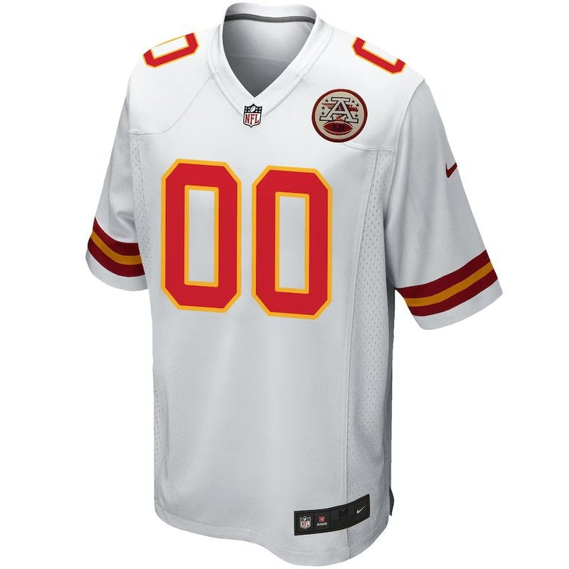 Kansas City Chiefs - Custom NFL Game Jersey - White