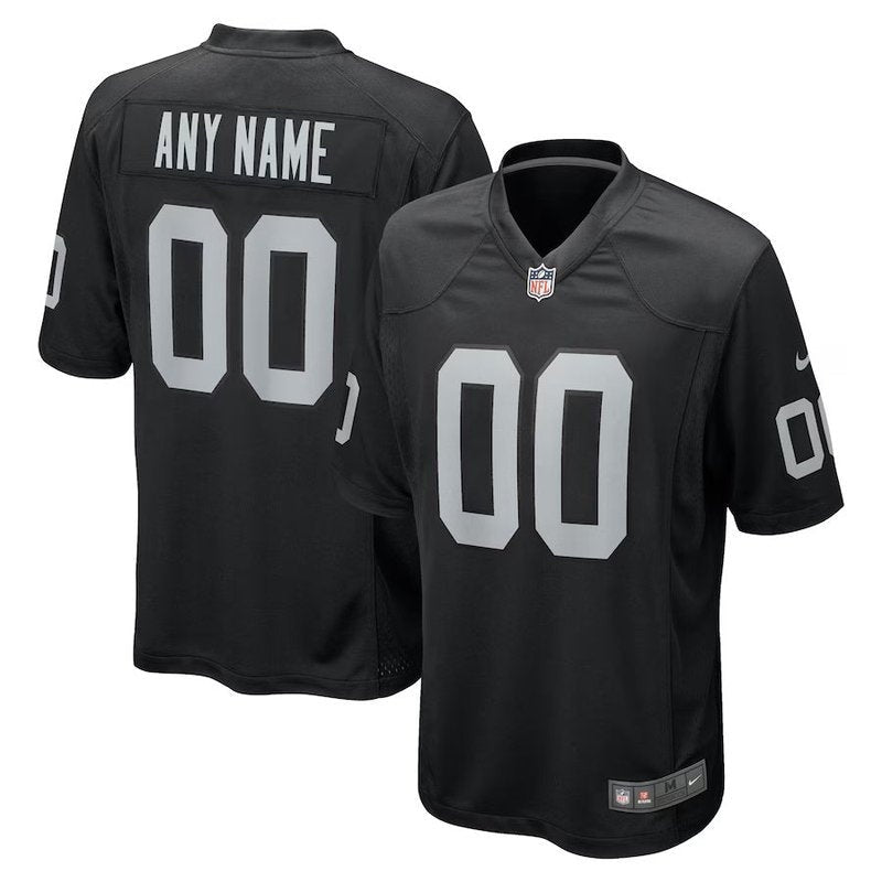 Las Vegas Raiders - Custom NFL Game Jersey - Black