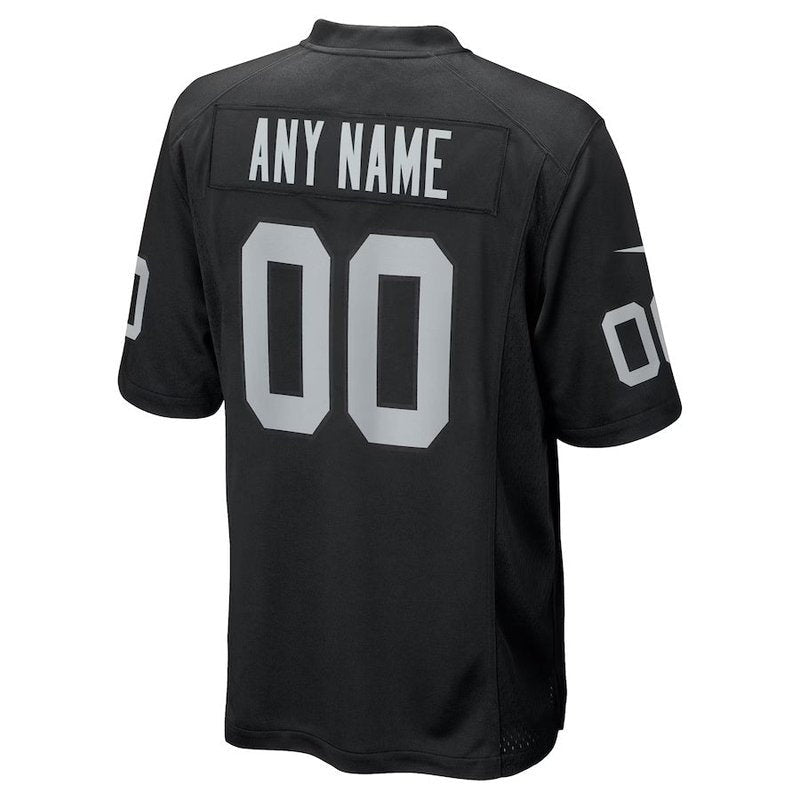 Las Vegas Raiders - Custom NFL Game Jersey - Black