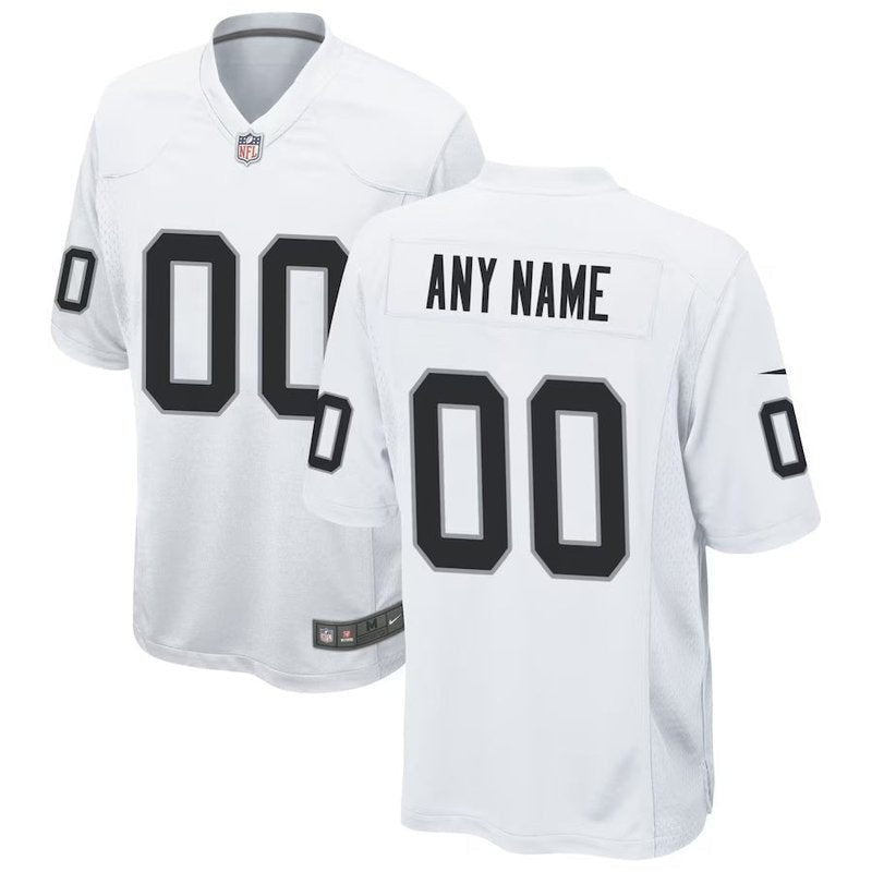 Las Vegas Raiders - Custom NFL Game Jersey - White