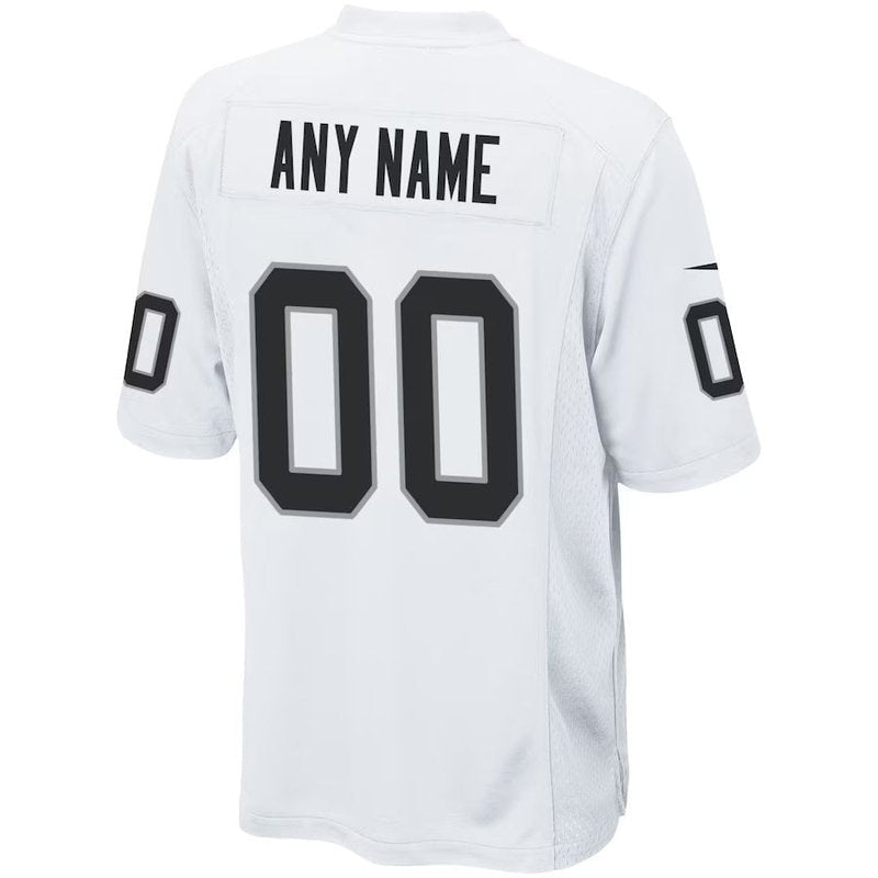 Las Vegas Raiders - Custom NFL Game Jersey - White