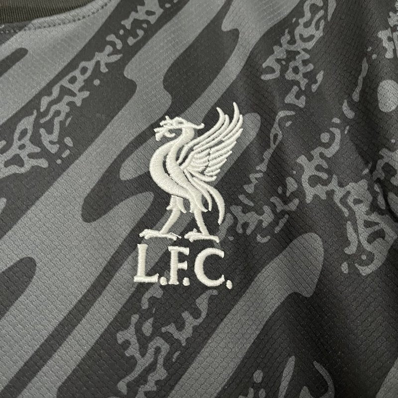 Liverpool 24/25 Goalkeeper Black Jersey - Fan Version