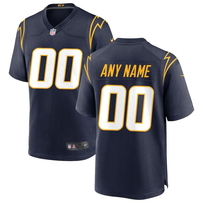 Los Angeles Chargers - Alternate Custom NFL Game Jersey - Navy