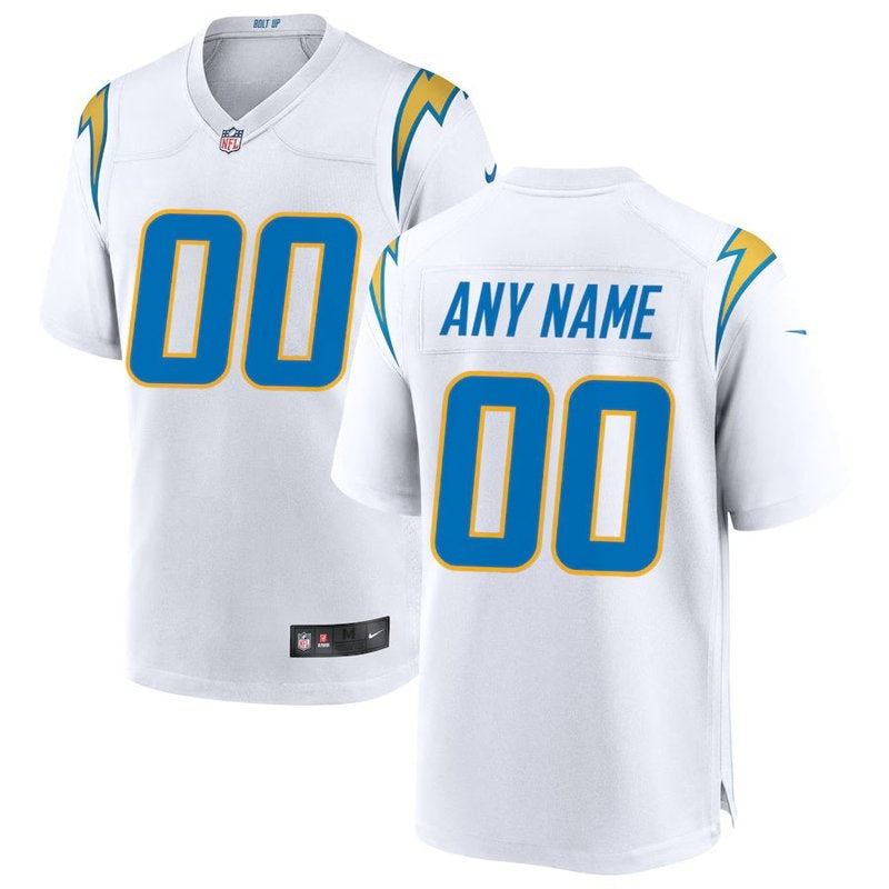 Los Angeles Chargers - Custom NFL Game Jersey - White