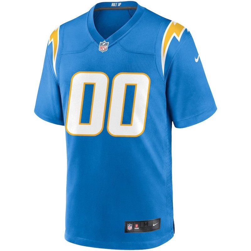 Los Angeles Chargers - Powder Custom NFL Game Jersey - Blue