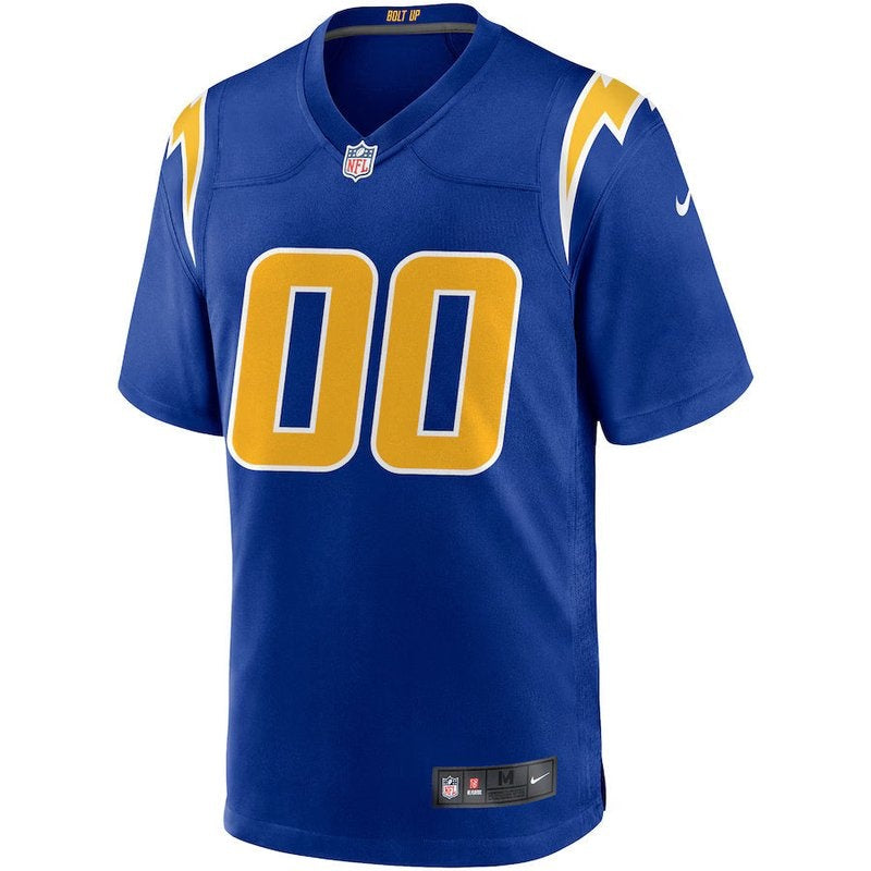 Los Angeles Chargers - Royal Alternate Custom NFL Game Jersey