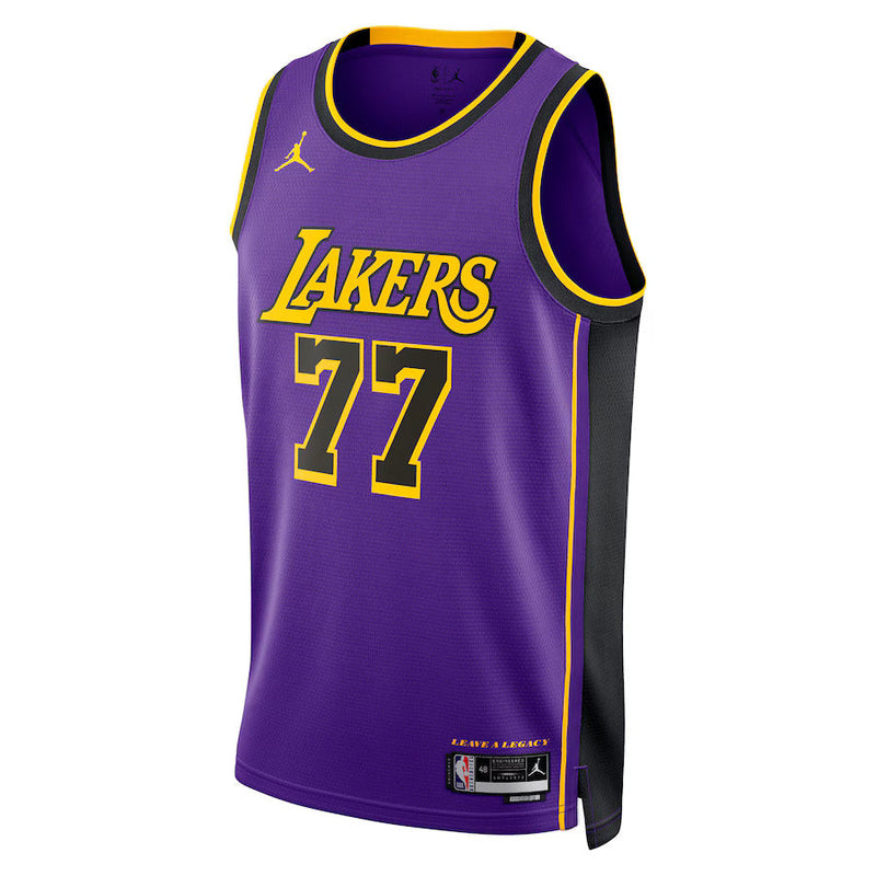 Luka Dončić - Los Angeles Lakers Statement Edition 2024 NBA Jersey - Purple - Unisex