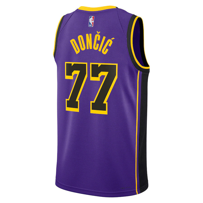 Luka Dončić - Los Angeles Lakers Statement Edition 2024 NBA Jersey - Purple - Unisex