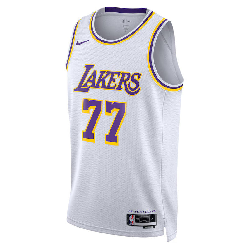 Luka Dončić - Los Angeles Lakers Association Edition 2024 NBA Jersey - White - Unisex