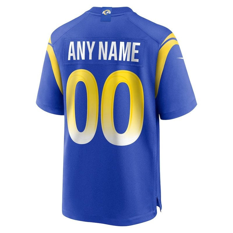 Los Angeles Rams - Royal Custom NFL Game Jersey