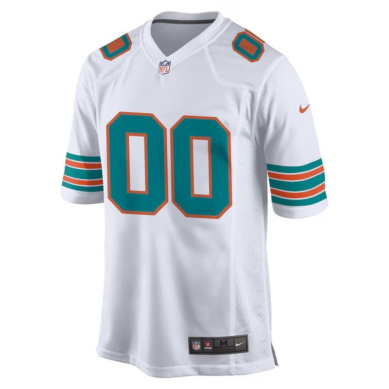 Miami Dolphins - Alternate Custom NFL Game Jersey - White