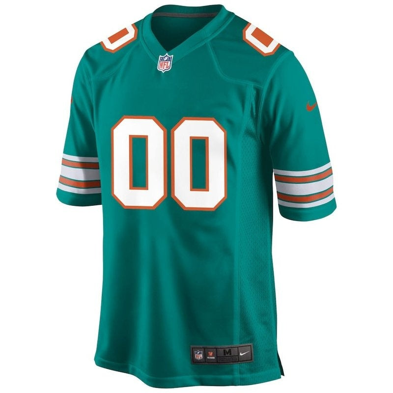 Miami Dolphins - Aqua Alternate Custom NFL Game Jersey