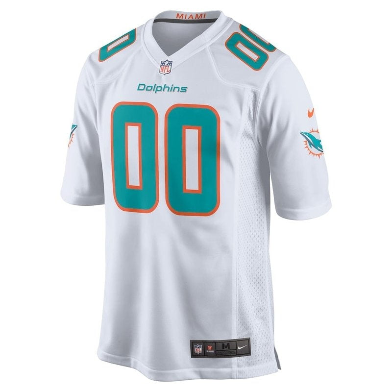 Miami Dolphins - Custom NFL Game Jersey - White