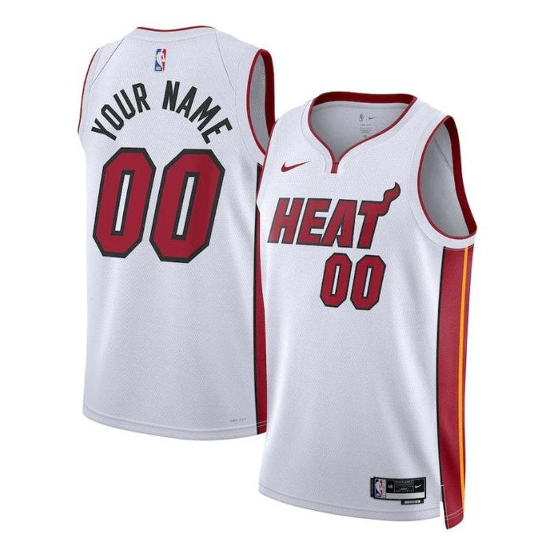 Miami Heat Unisex 2023 White NBA Jersey - Association Edition