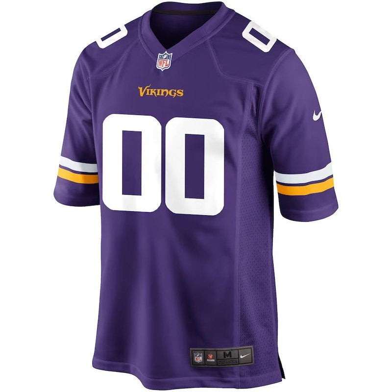 Minnesota Vikings - Custom NFL Game Jersey - Purple