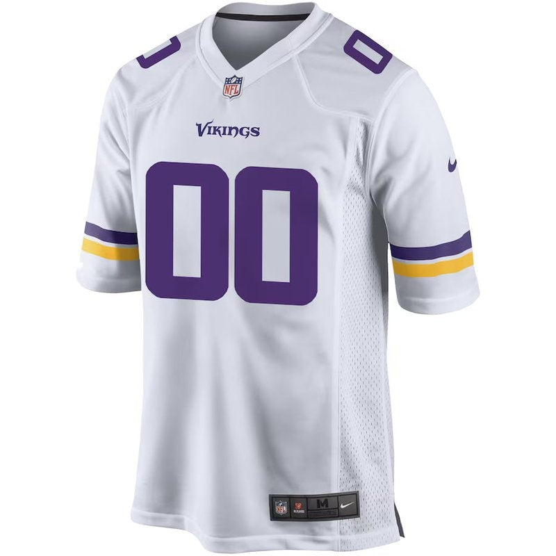 Minnesota Vikings - Custom NFL Game Jersey - White