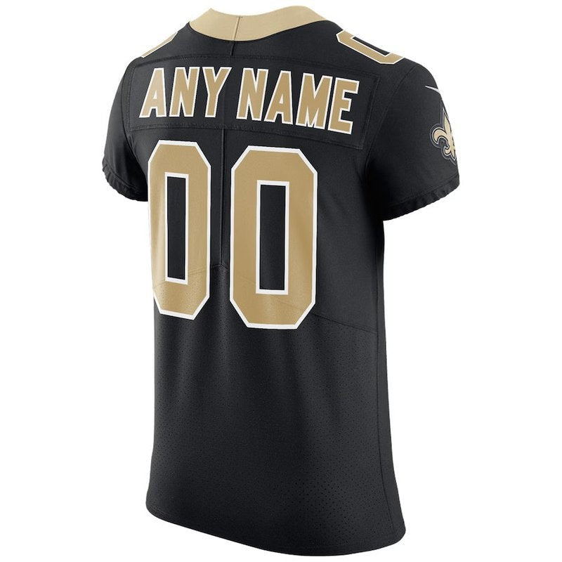 New Orleans Saints - Custom NFL Jersey - Black