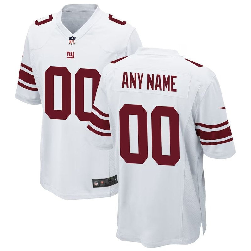 New York Giants - Custom NFL Game Jersey - White