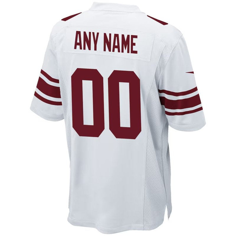 New York Giants - Custom NFL Game Jersey - White