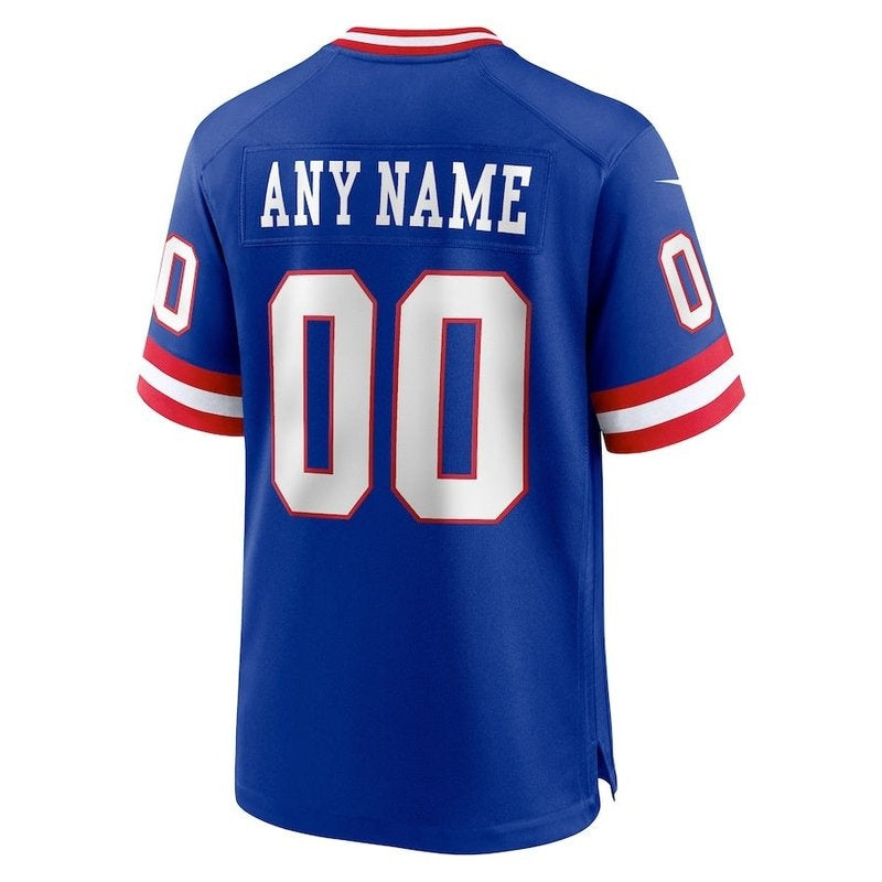 New York Giants - Royal Classic Custom NFL Game Jersey