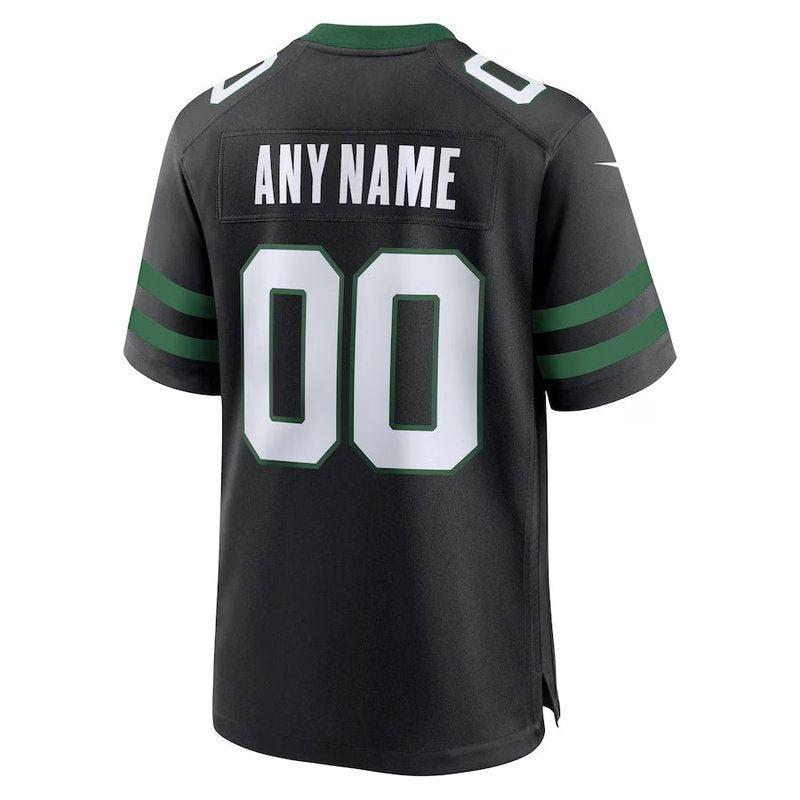 New York Jets - Legacy Alternate Custom NFL Game Jersey - Black