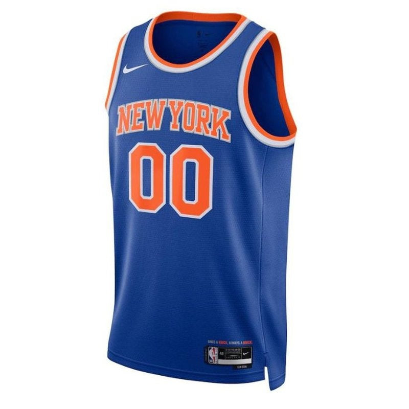 New York Knicks Unisex 2023 NBA Jersey Blue - Icon Edition