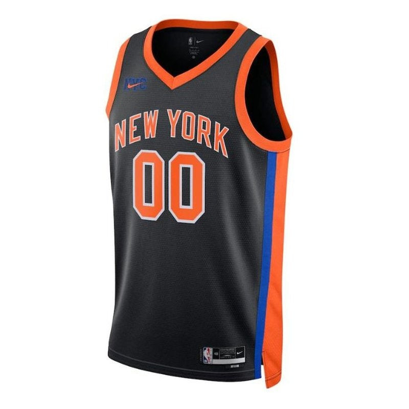 New York Knicks Unisex 2023 NBA Jersey - City Edition - Black