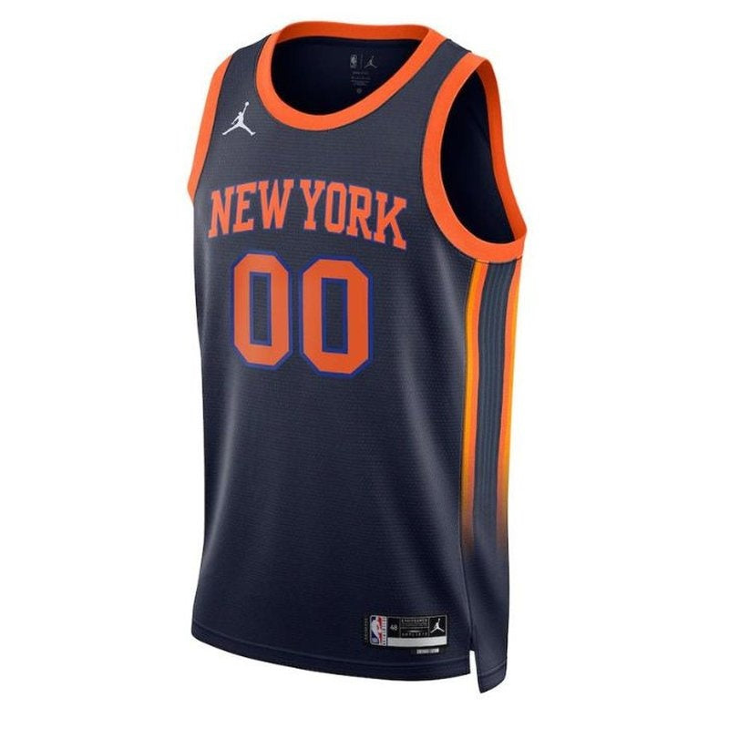 New York Knicks Unisex 2023 NBA Jersey - Statement Edition - Navy