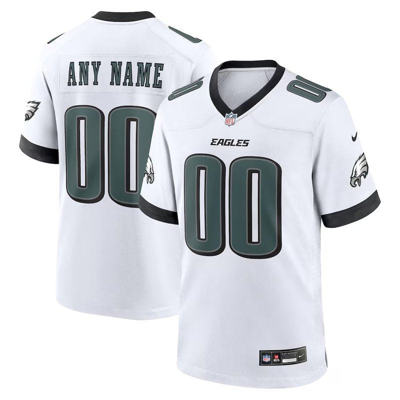 Philadelphia Eagles - Custom NFL Game Jersey - White