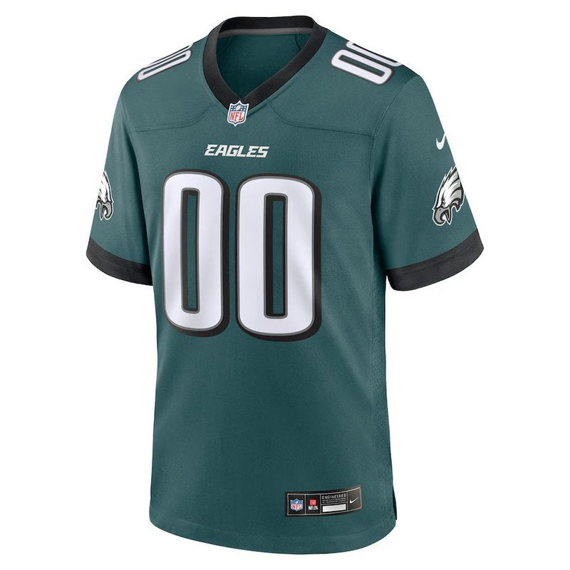 Philadelphia Eagles - Midnight Custom NFL Game Jersey - Green